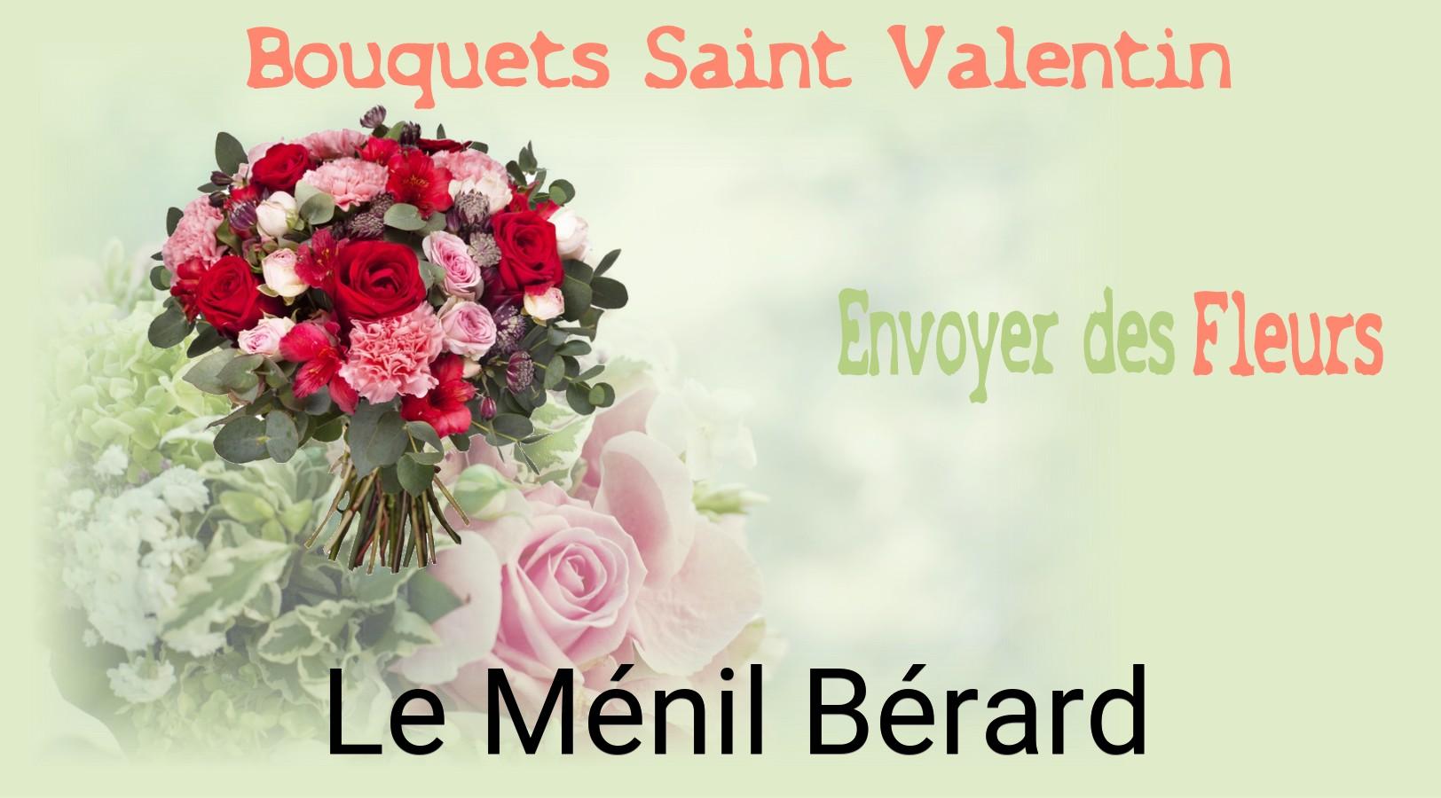 Roses de Saint-Valentin livrées à Le Ménil-Bérard